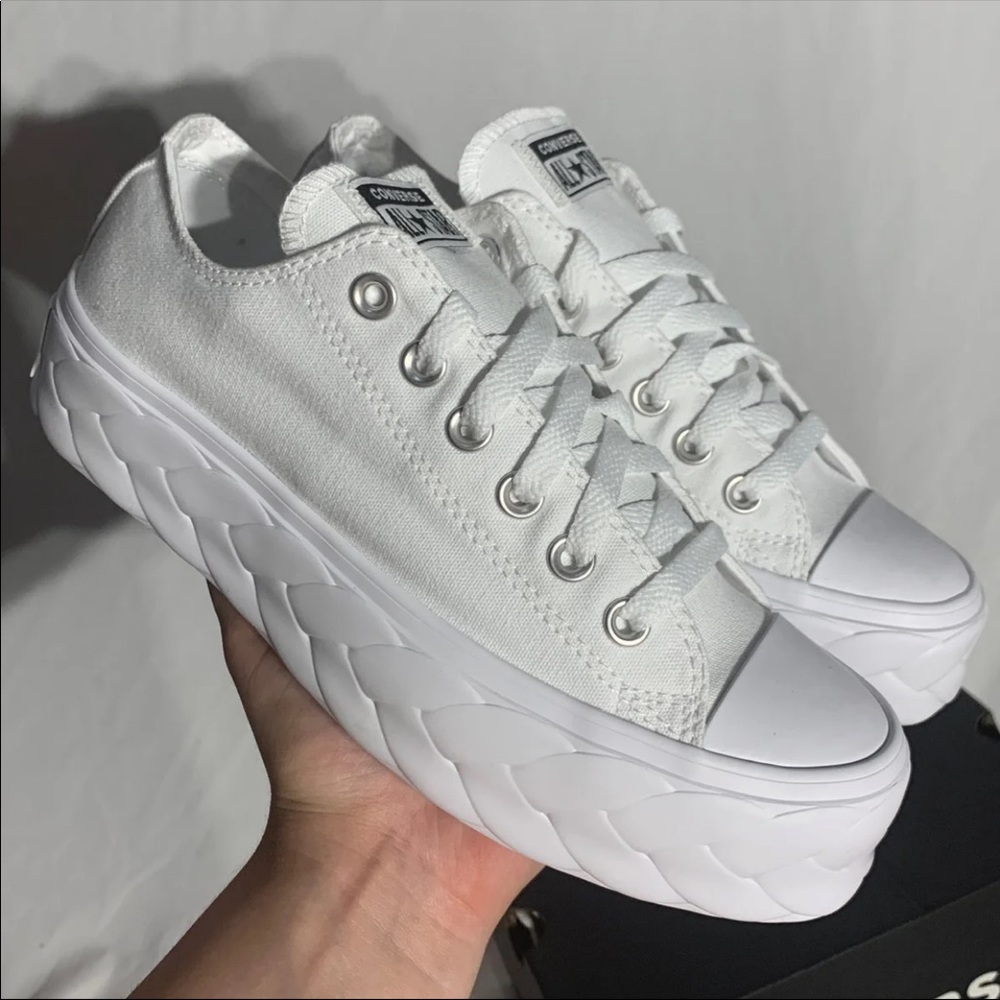 Converse CTAS Lift Cable OX Platform Sneakers - Picture 4 of 7